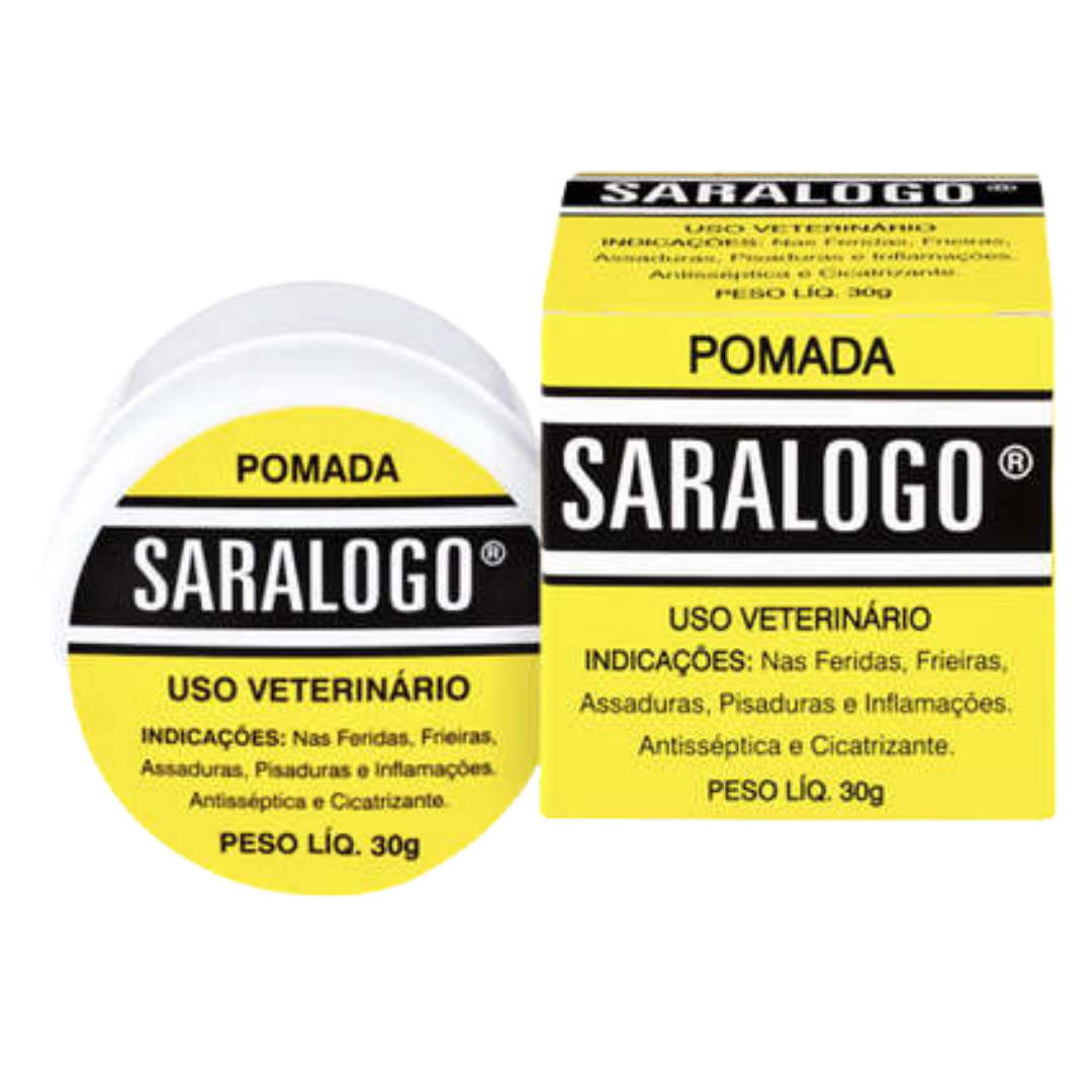 Pomada Cicatrizante Sara Logo 30 gramas