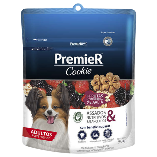 Premier Cookie Frutas Vermelhas e Aveia - 50g