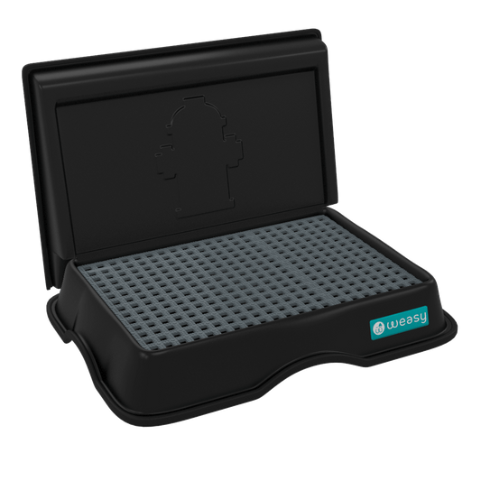 Weasy para Cachorro com Parede Preto - weasy samurai