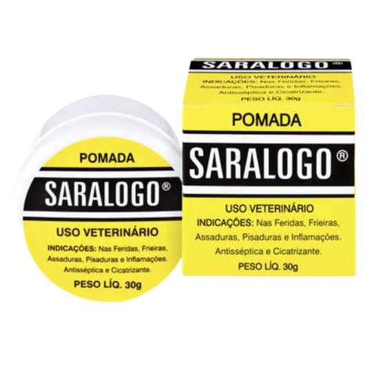 Pomada Cicatrizante Sara Logo 30 gramas