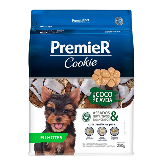 Premier Cookie Sabor Coco e Aveia - 250g