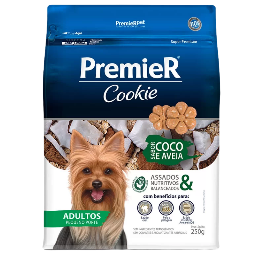 Premier Cookie Sabor Coco e Aveia - 250g
