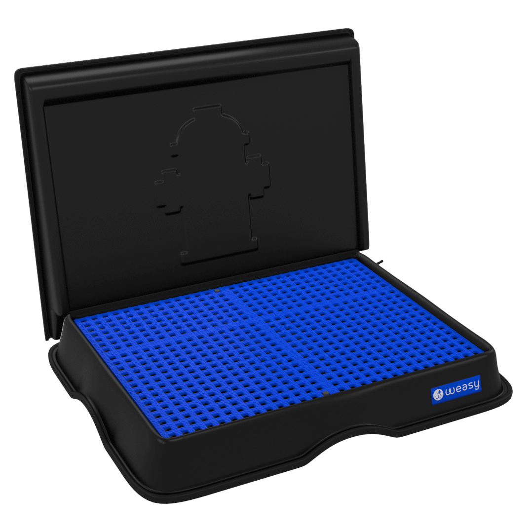 Weasy para Cachorro com Parede Preto - weasy  samurai