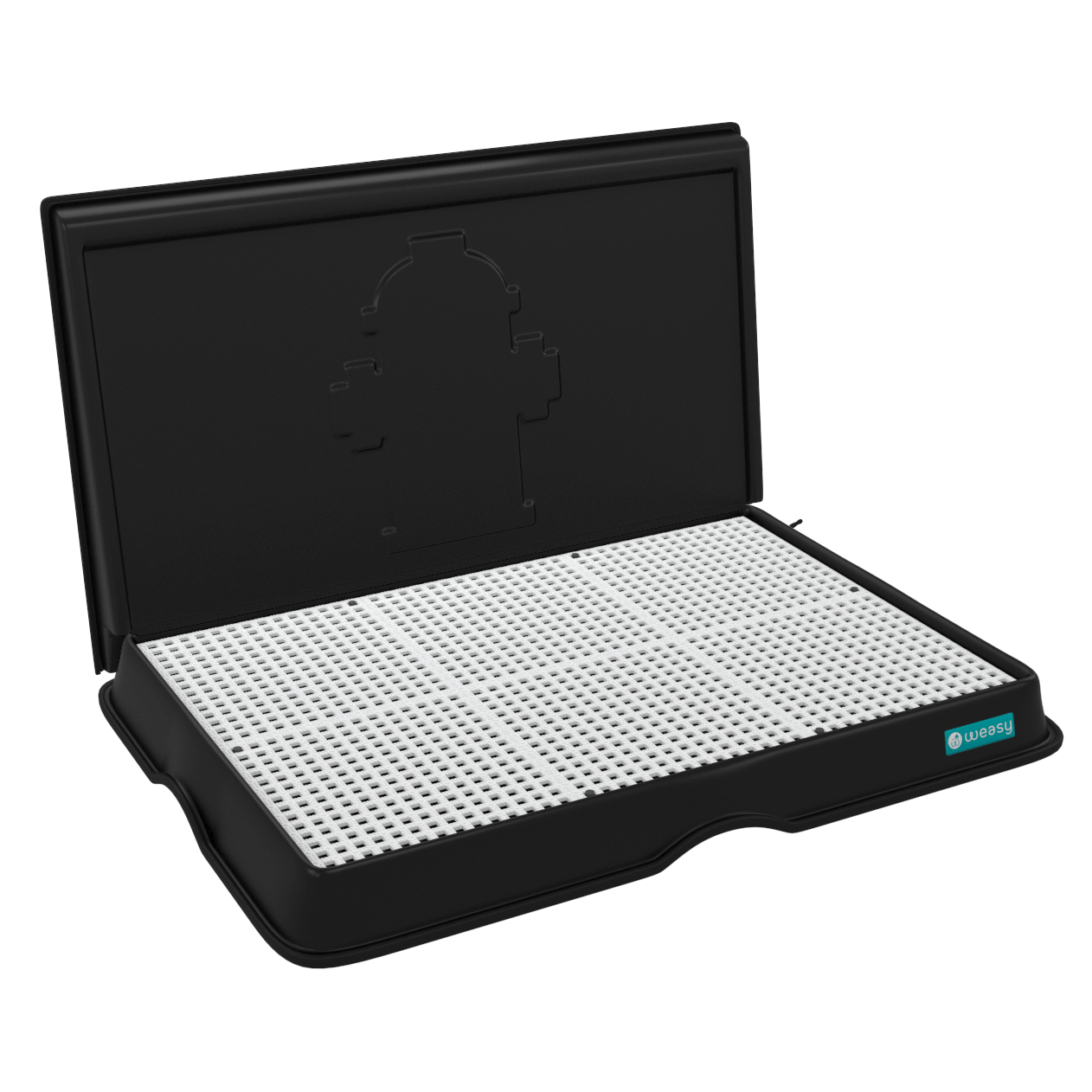 Weasy para Cachorro com Parede Preto - weasy  samurai