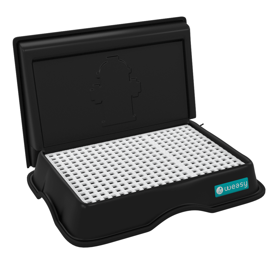 Weasy para Cachorro com Parede Preto - weasy  samurai