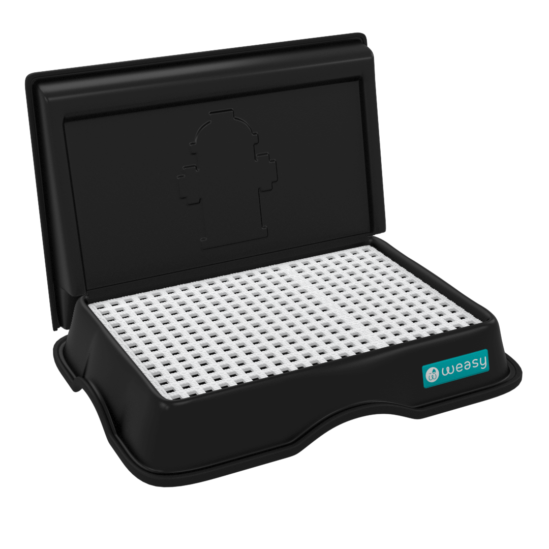 Weasy para Cachorro com Parede Preto - weasy  samurai