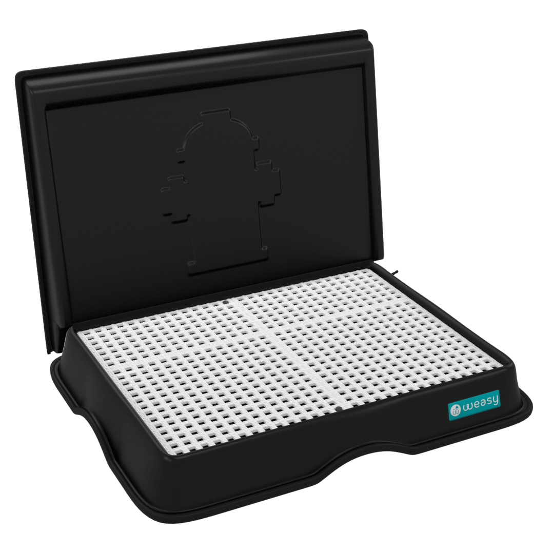 Weasy para Cachorro com Parede Preto - weasy  samurai