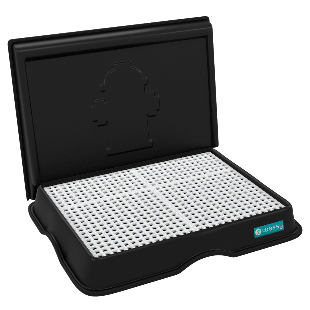Weasy para Cachorro com Parede Preto - weasy  samurai