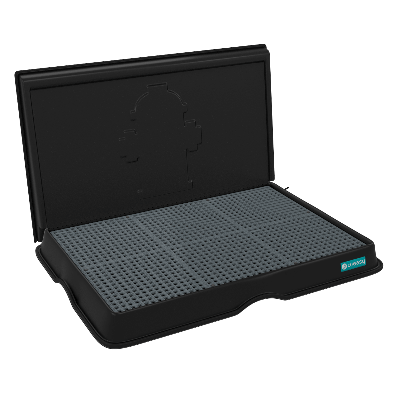 Weasy para Cachorro com Parede Preto - weasy  samurai