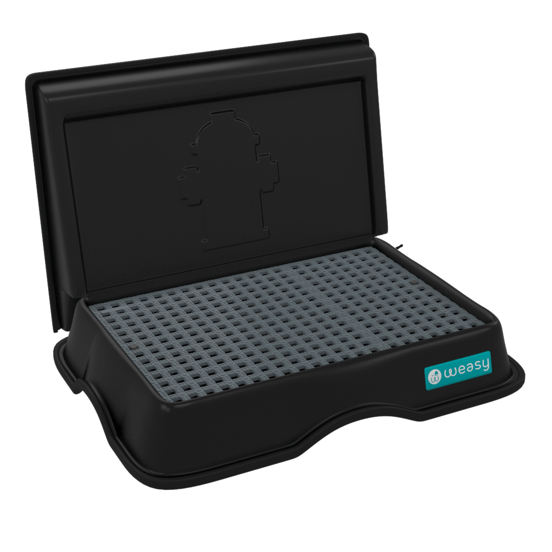 Weasy para Cachorro com Parede Preto - weasy  samurai