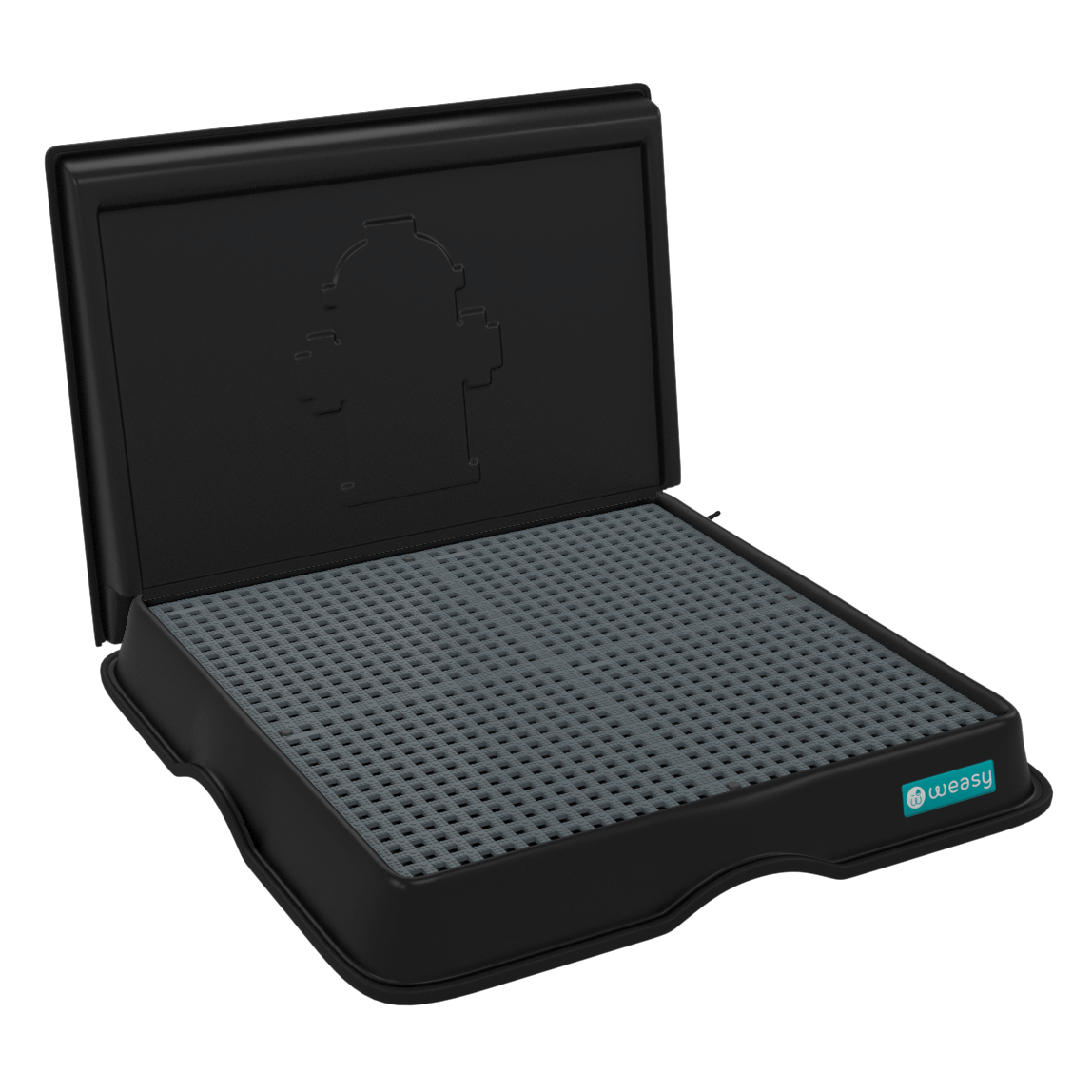 Weasy para Cachorro com Parede Preto - weasy  samurai