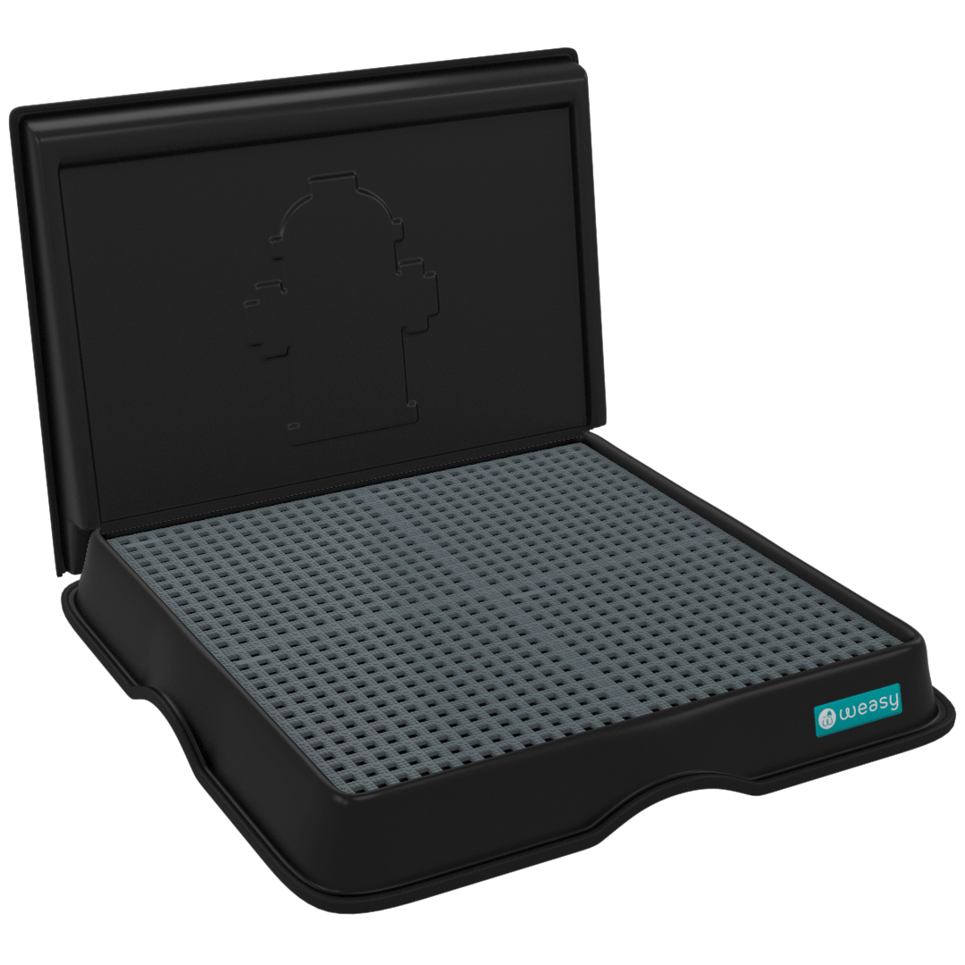 Weasy para Cachorro com Parede Preto - weasy  samurai