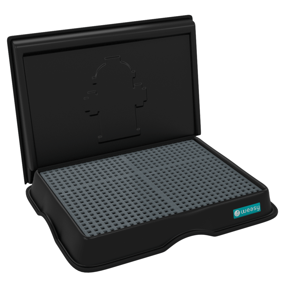 Weasy para Cachorro com Parede Preto - weasy  samurai