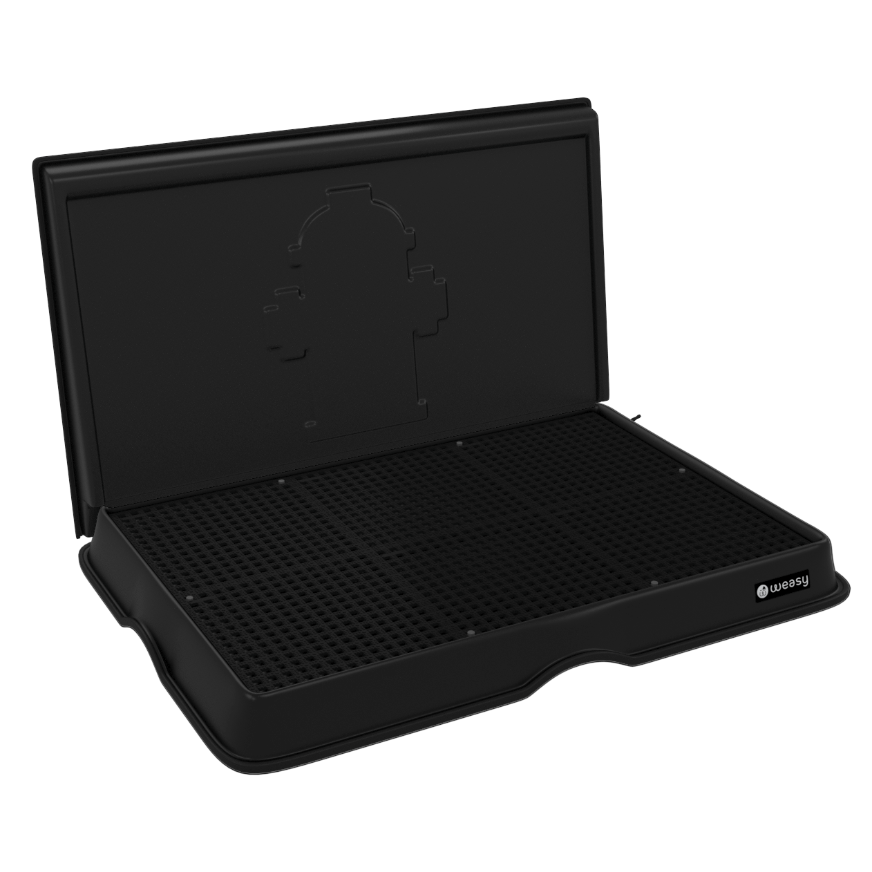Weasy para Cachorro com Parede Preto - weasy  samurai