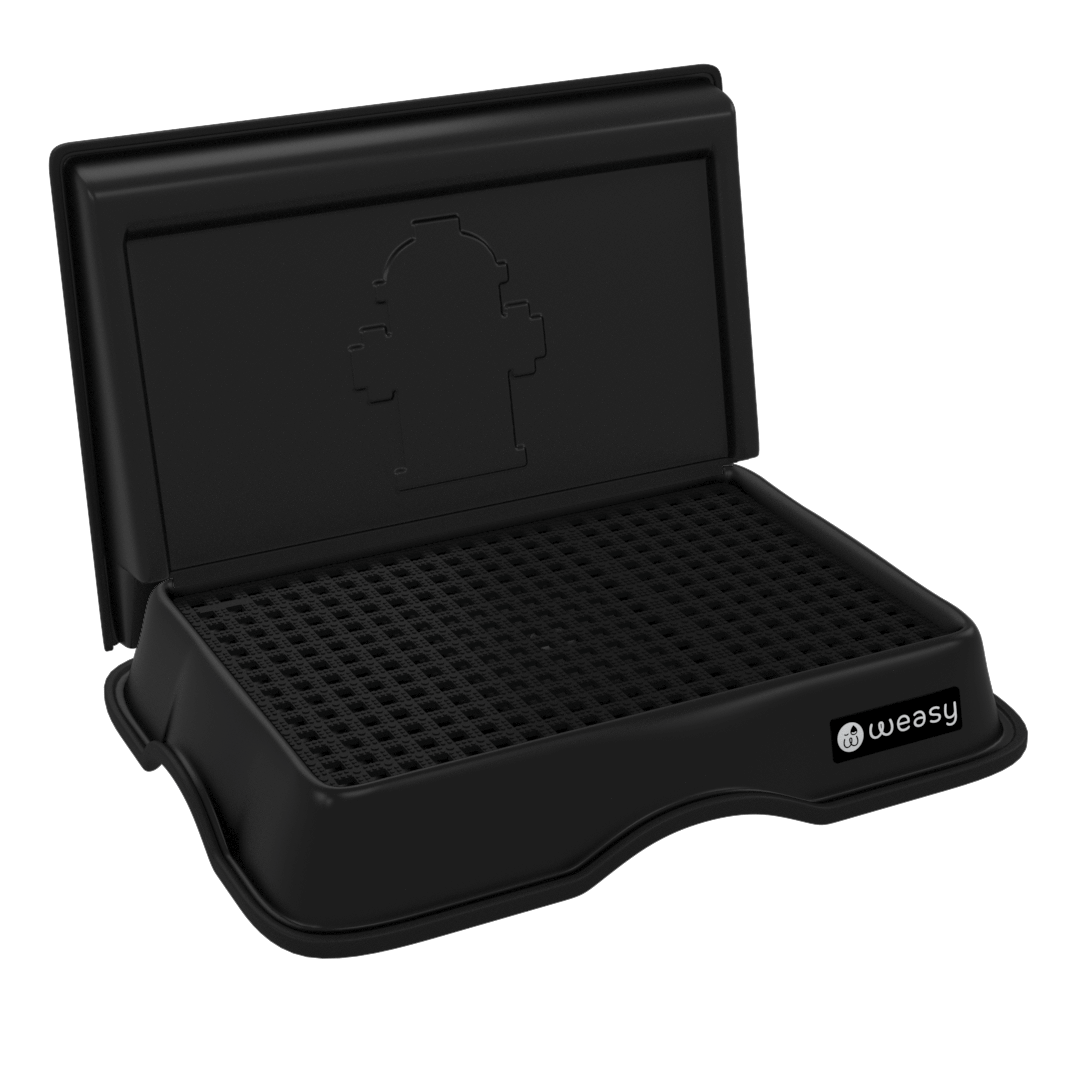 Weasy para Cachorro com Parede Preto - weasy  samurai