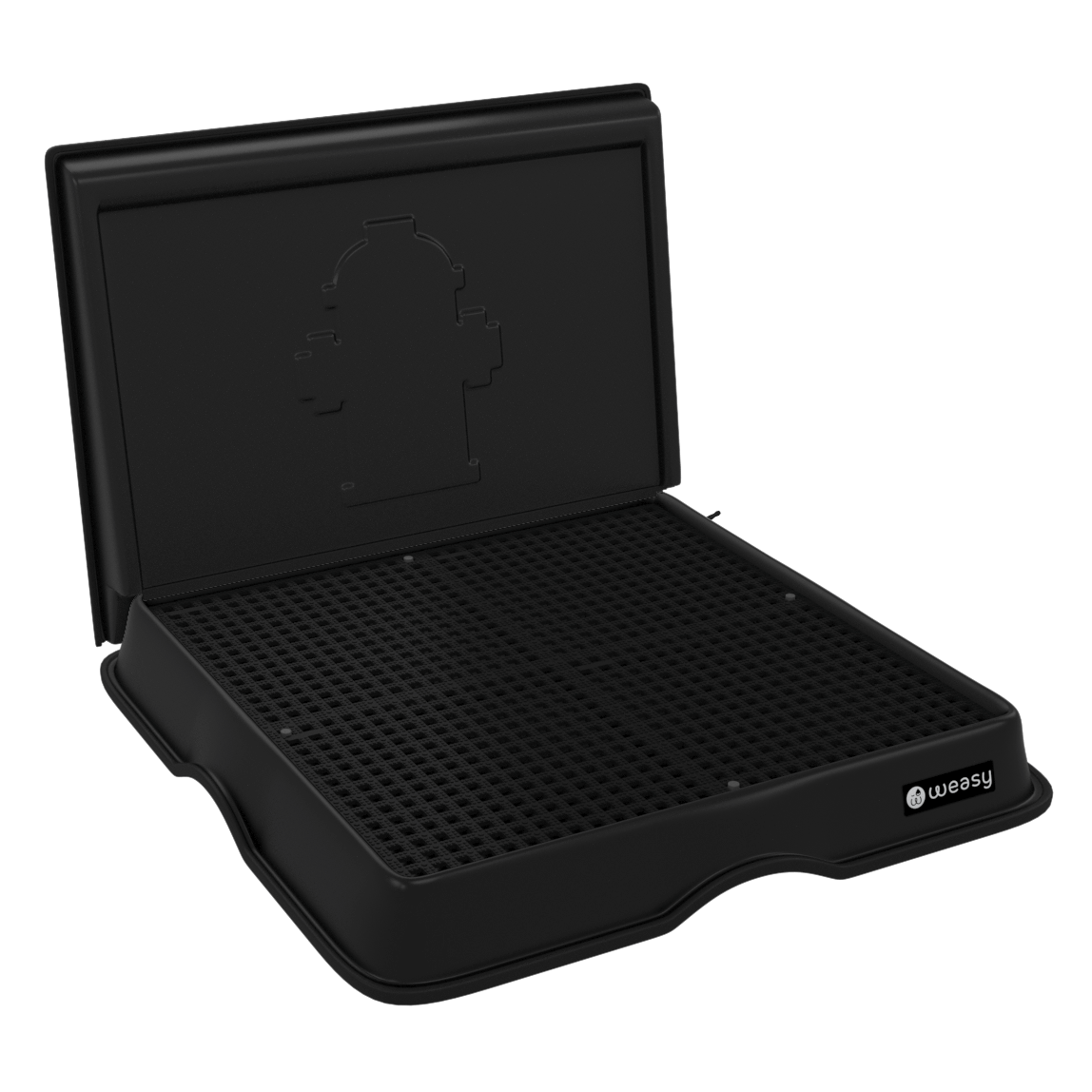 Weasy para Cachorro com Parede Preto - weasy  samurai