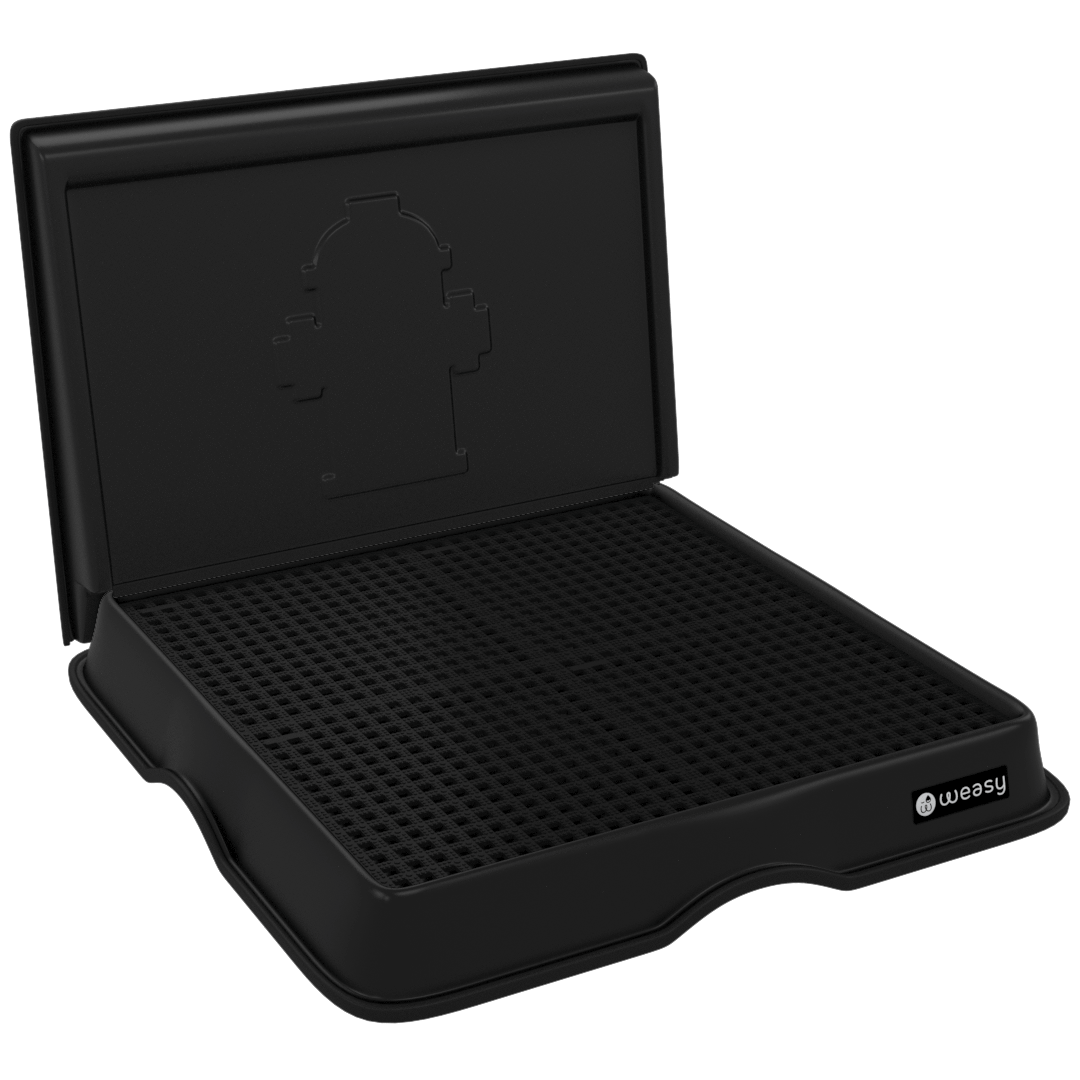 Weasy para Cachorro com Parede Preto - weasy  samurai