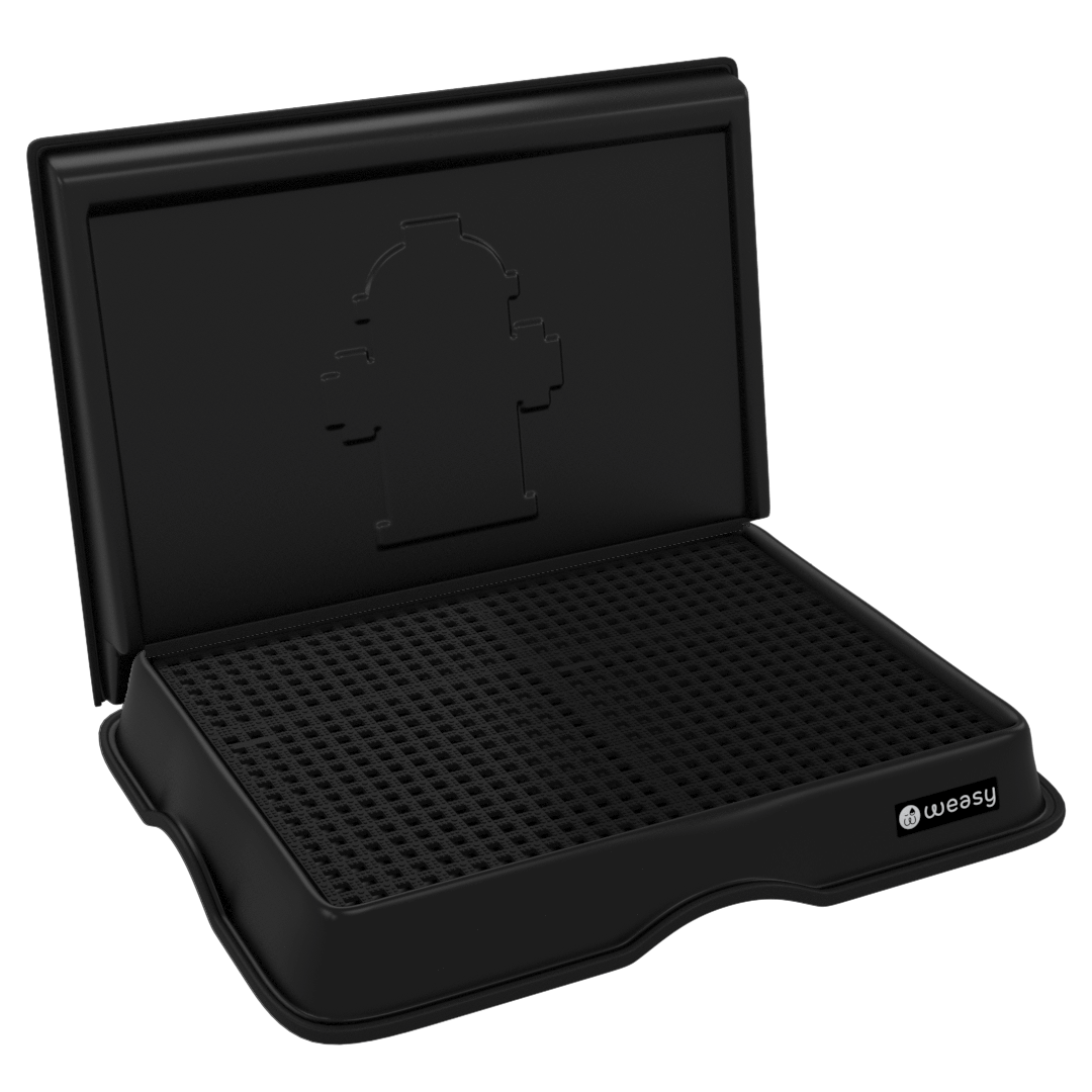 Weasy para Cachorro com Parede Preto - weasy  samurai