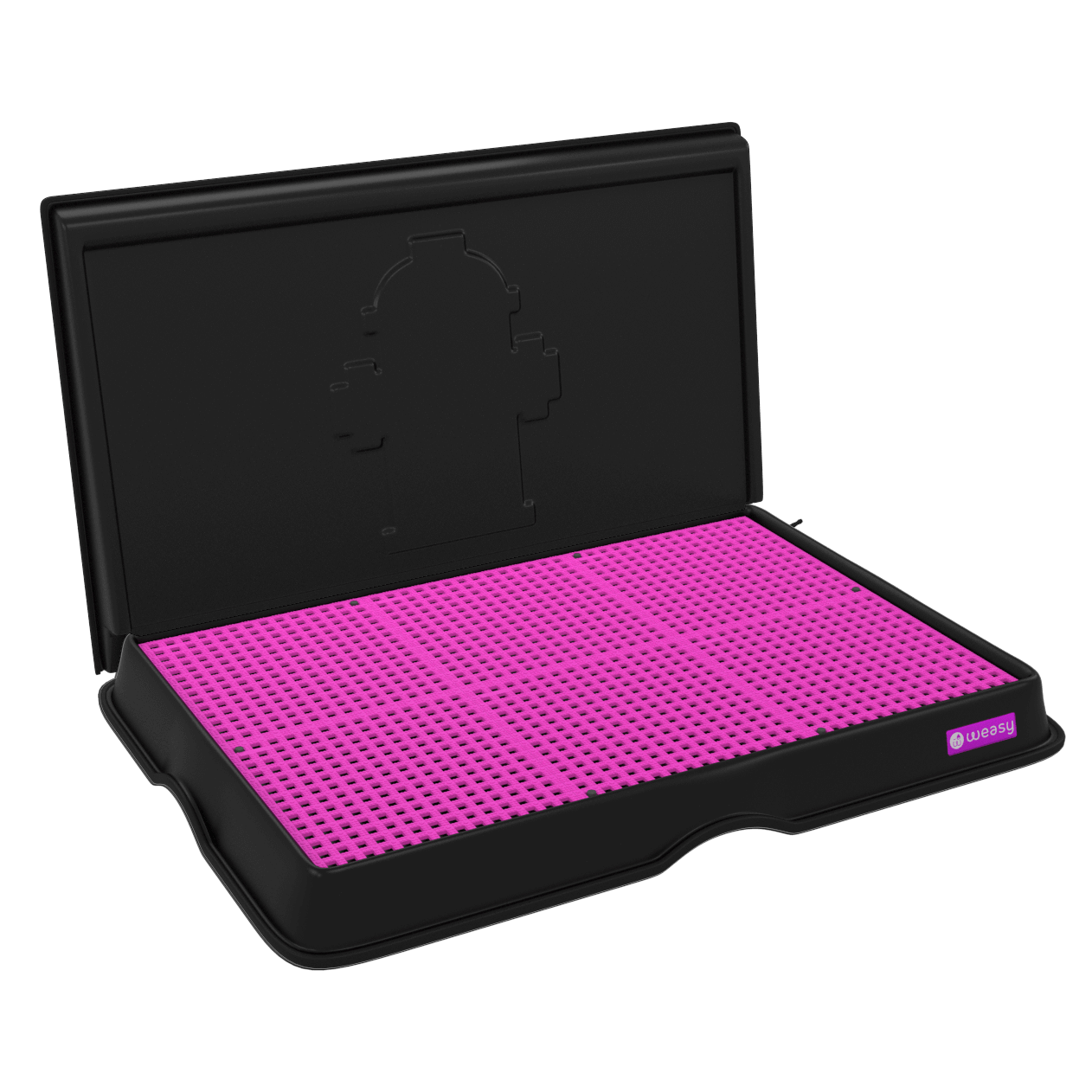 Weasy para Cachorro com Parede Preto - weasy  samurai