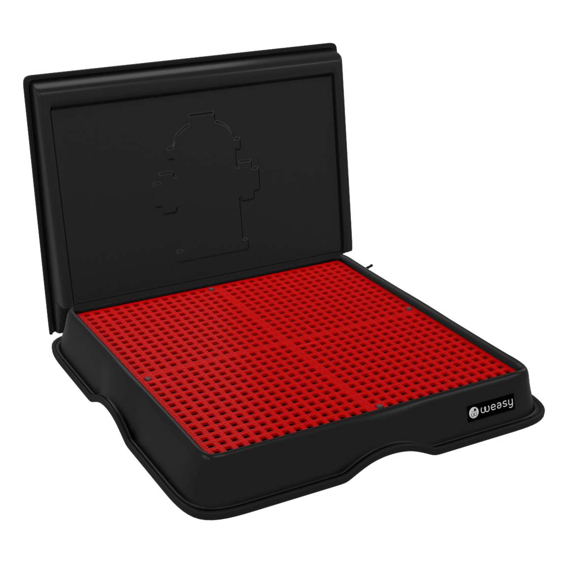 Weasy para Cachorro com Parede Preto - weasy  samurai