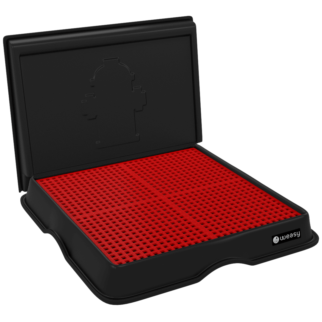 Weasy para Cachorro com Parede Preto - weasy  samurai