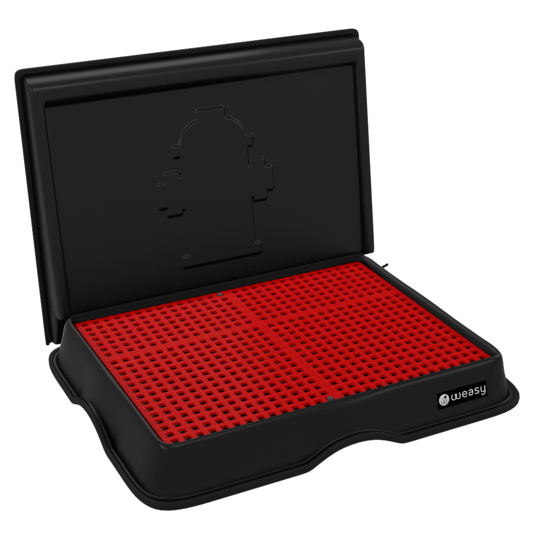 Weasy para Cachorro com Parede Preto - weasy  samurai