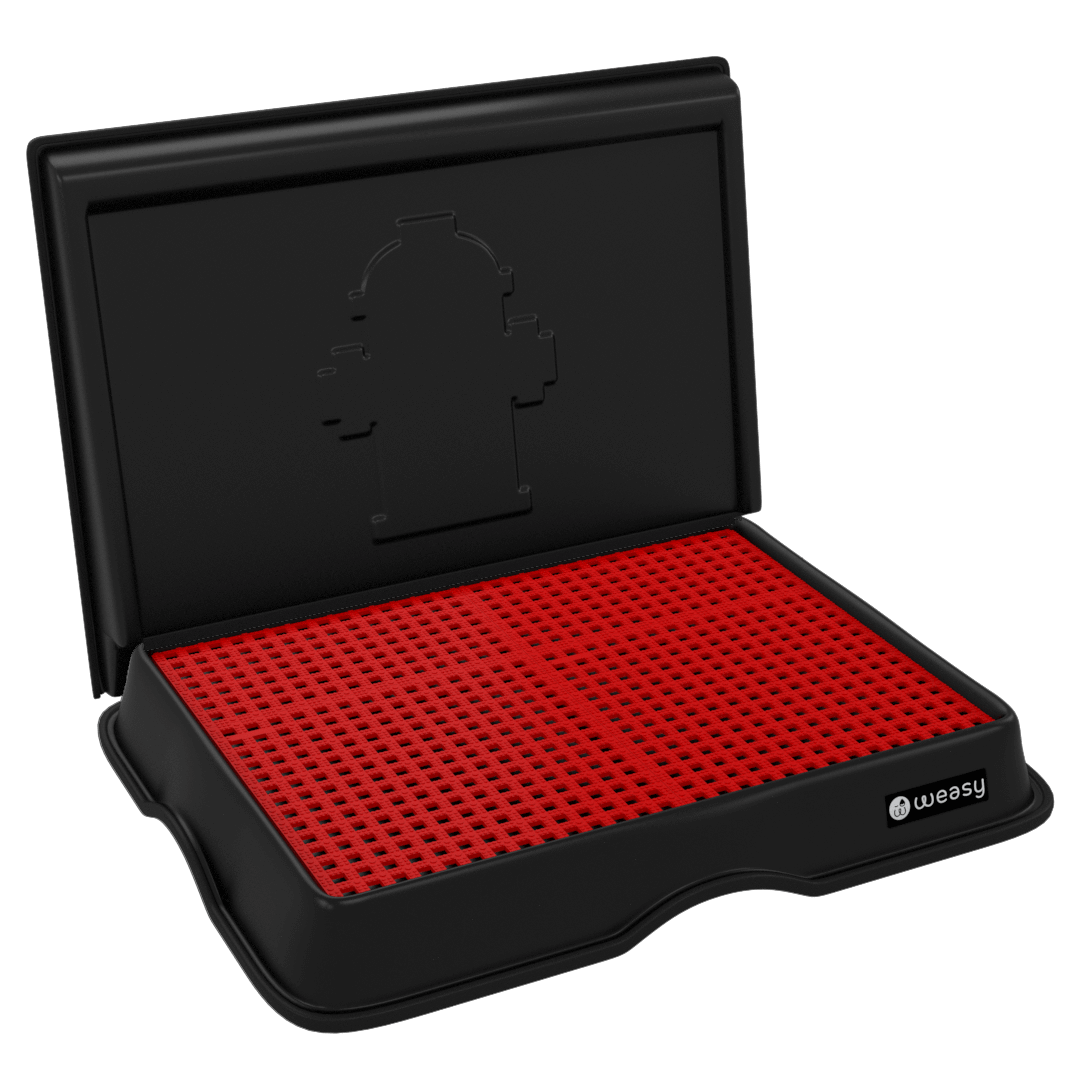 Weasy para Cachorro com Parede Preto - weasy  samurai